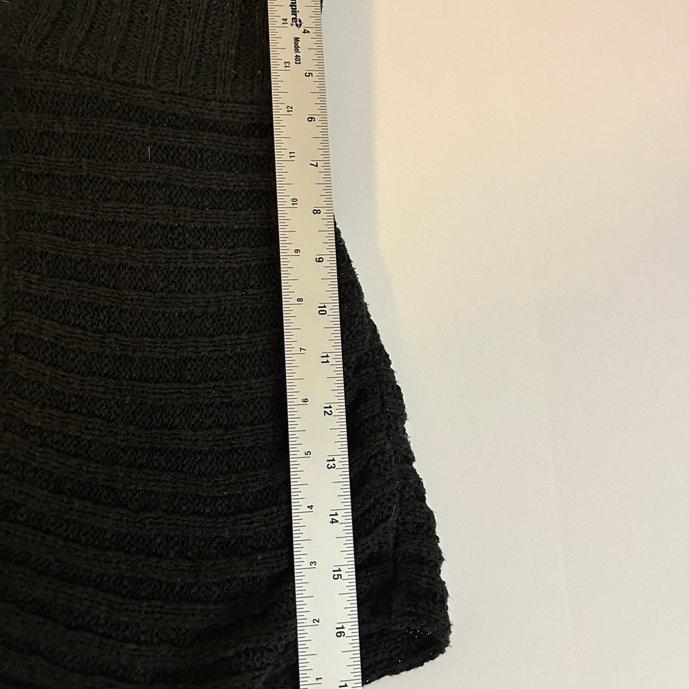 Charter Club Black one-button Short Sleeve Cardigan - Picture 7 of 7